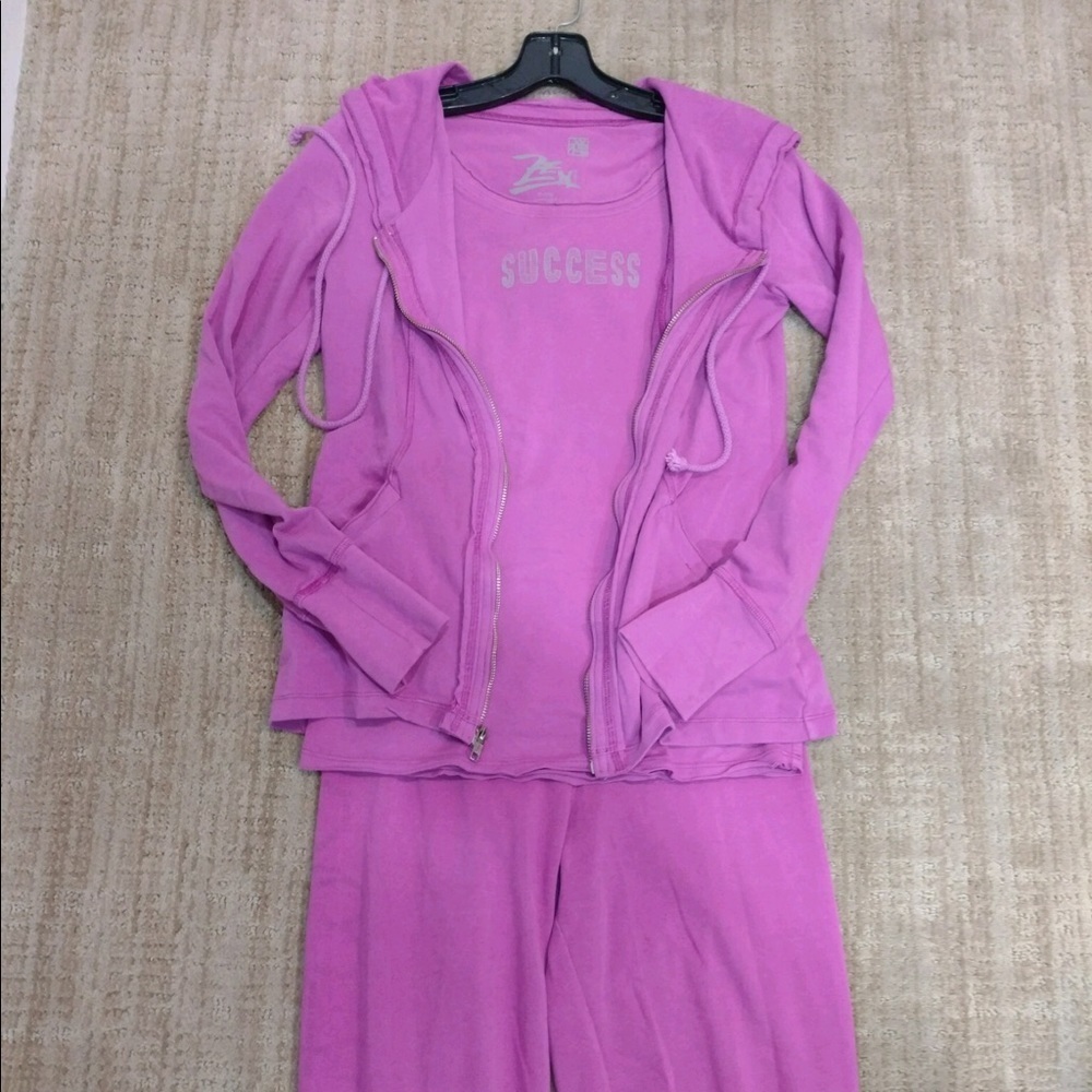 Zensei 3 Piece Outfit-Hoodie/Shirt/Pants